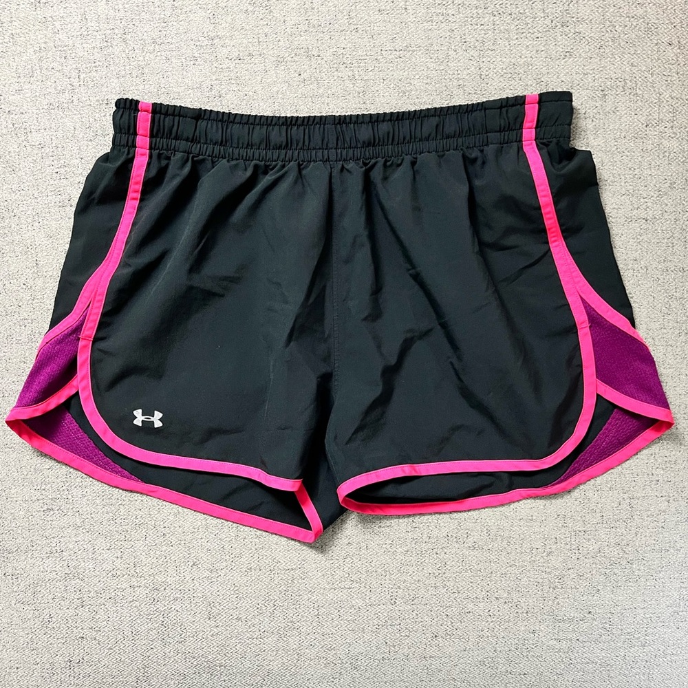 Under Armour Black Running Shorts